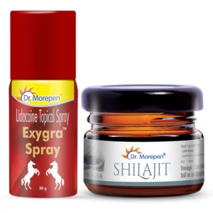 Exygra Spray 20g & Shilajit Resin